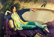 Robert Henri Gertrude Vanderbilt Whitney, 1916, by Robert Henri oil on canvas